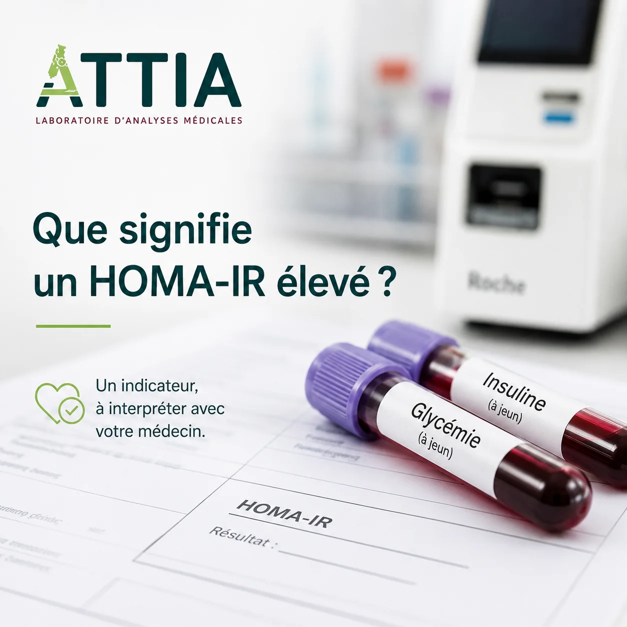 Que signifie un HOMA-IR élevé ?